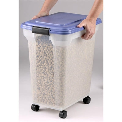 Merkloos Bewaarcontainer Luchtdicht Transparant / Blauw