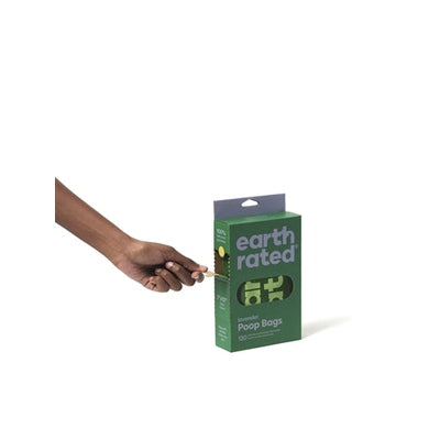 Earth Rated Poepzakjes Met Handvaten Lavendel Gerecycled
