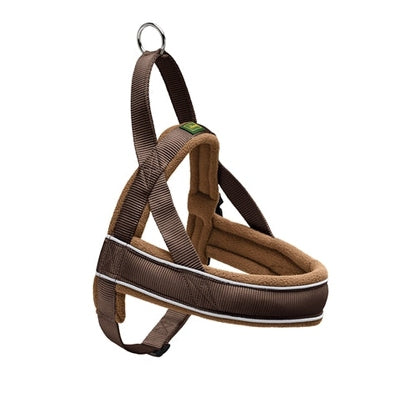 Hunter Harnas Norweger Racing Nylon Bruin / Cognac