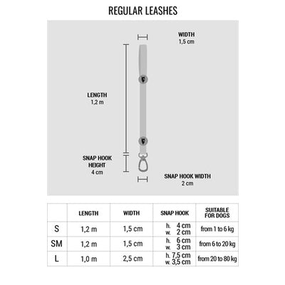 Morso Hondenriem Waterproof Gerecycled Black Zwart