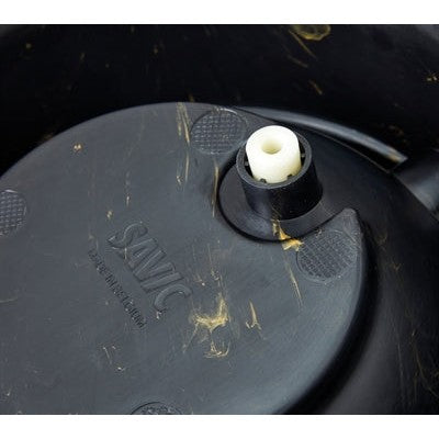 Savic Butler Voerbak En Drinkbak Met Plateau Marble Zwart / Goud