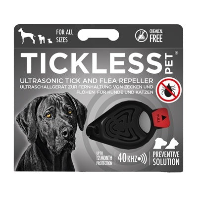Tickless Teek En Vlo Afweer Voor Hond En Kat Zwart